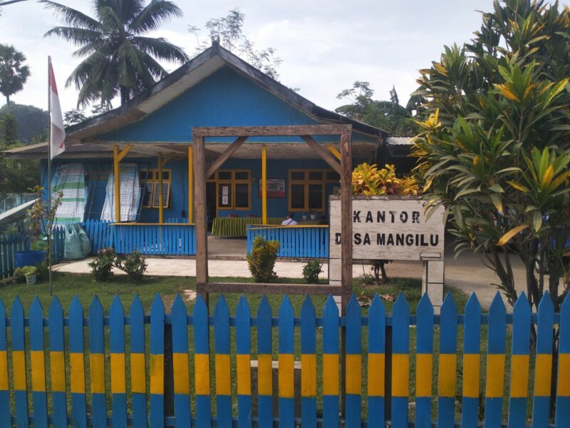 Foto: Disinyalir sebagai Ladang Korupsi Kepala Desa Mangilu Kecamatan Bungoro Kabupaten Pangkep,