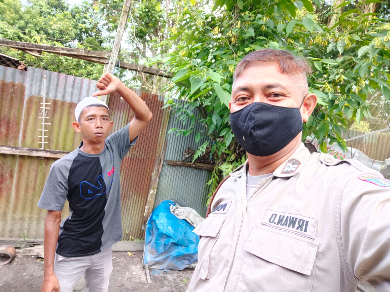 Pelihara Kamtibmas, Polsek Sabangau Datangi Warga Binaan