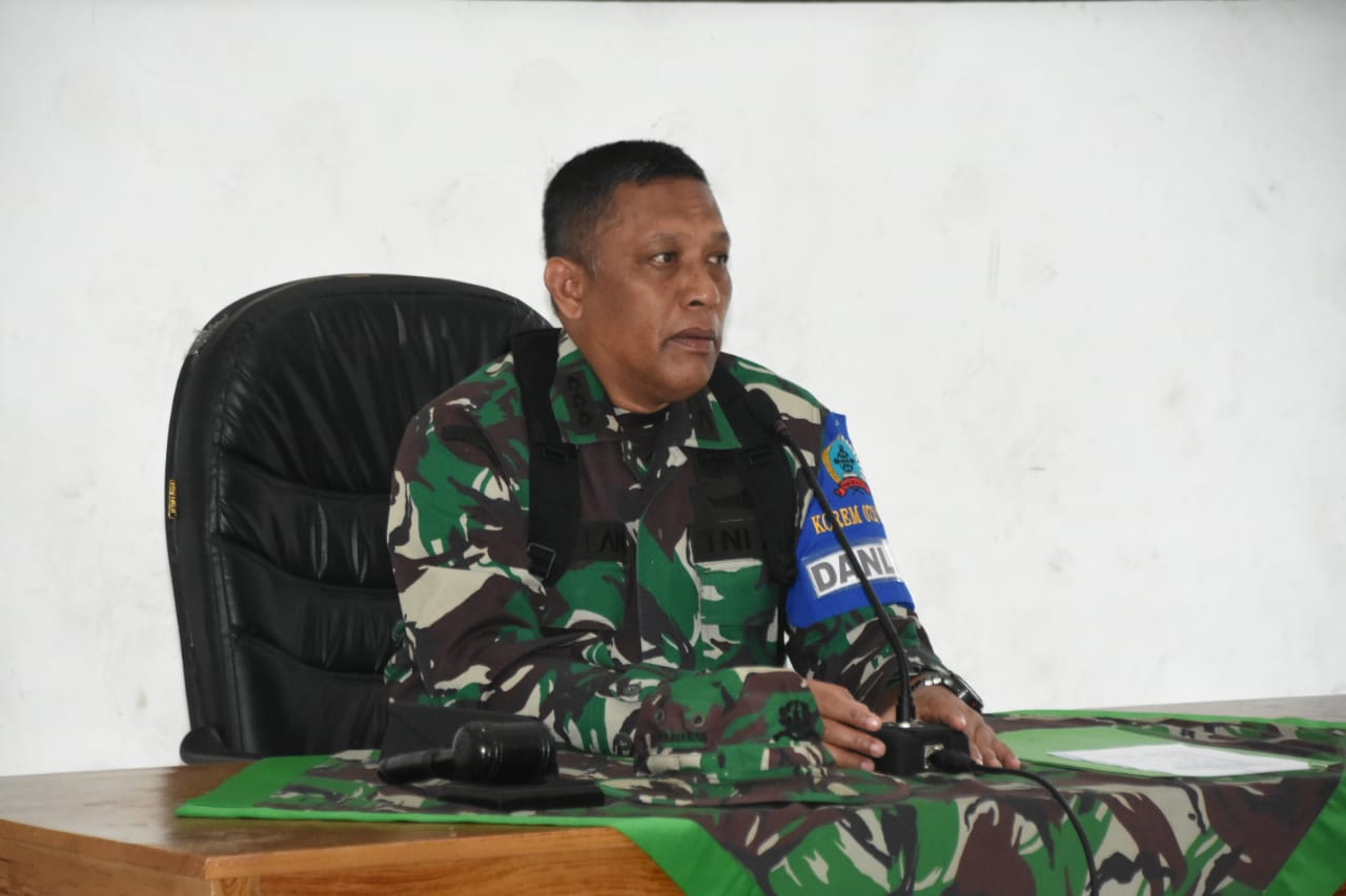Kasrem 072/Pamungkas Buka Latihan Penanggulangan Bencana Alam
