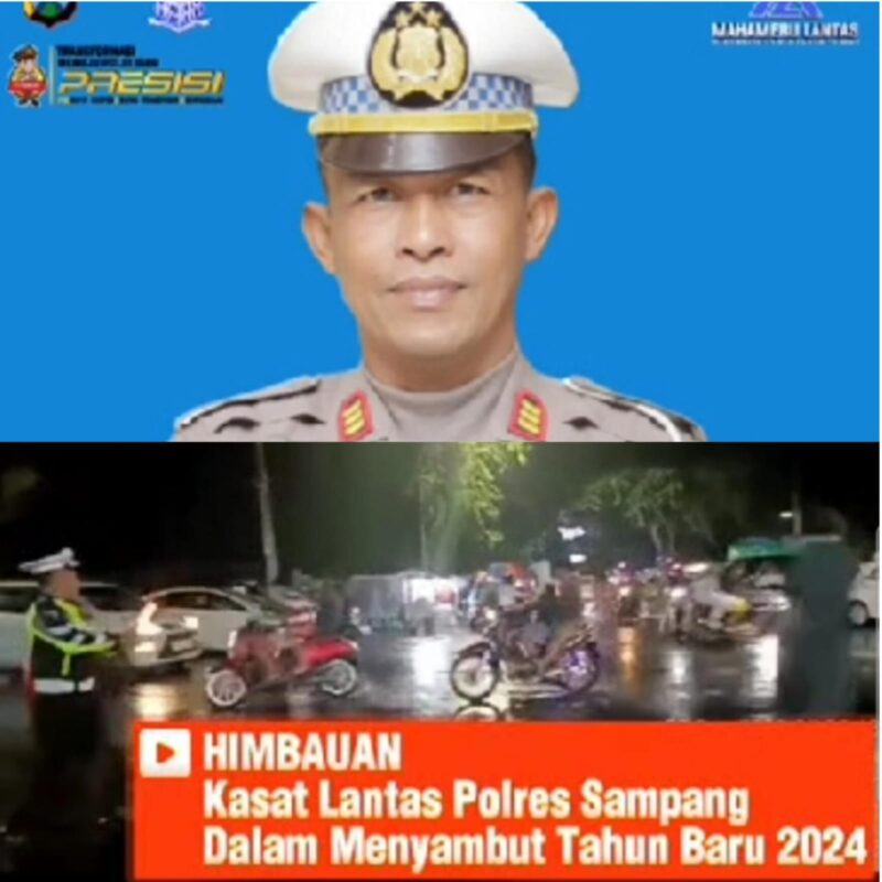 Himbauan Kasatlantas Polres Sampang di Penghujung Akhir Tahun 2023 Akan Tindak Tegas Pengguna Knalpot Brong