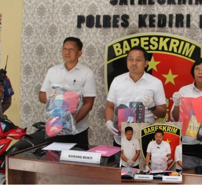 Polres Kediri Kota Ringkus Komplotan Pengroyok Remaja Semen Kediri, Salah Satu Korban Luka