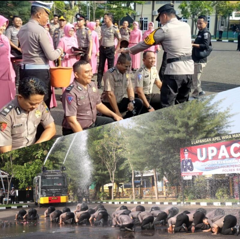 35 Personil Polres Sampang Naik Pangkat Di Awal Tahun 2024