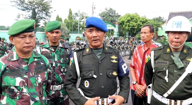 Kodim 0713 Brebes Gelar Pengecekan Surat dan Kelengkapan Kendaraan Dinas TNI dan Umum