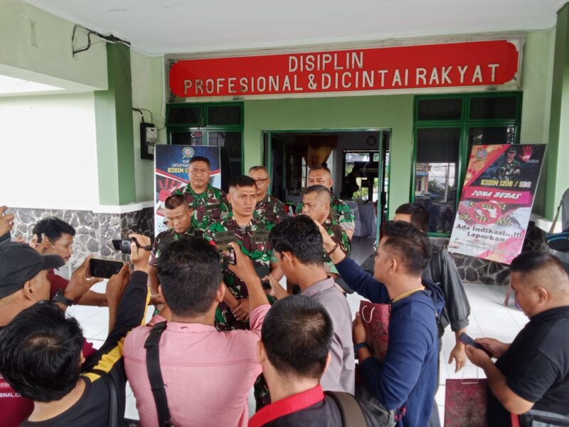 Jalin Keakraban, Dandim 1208/Sambas Gelar Cofee Morning Bersama Awak Media Kab. Sambas