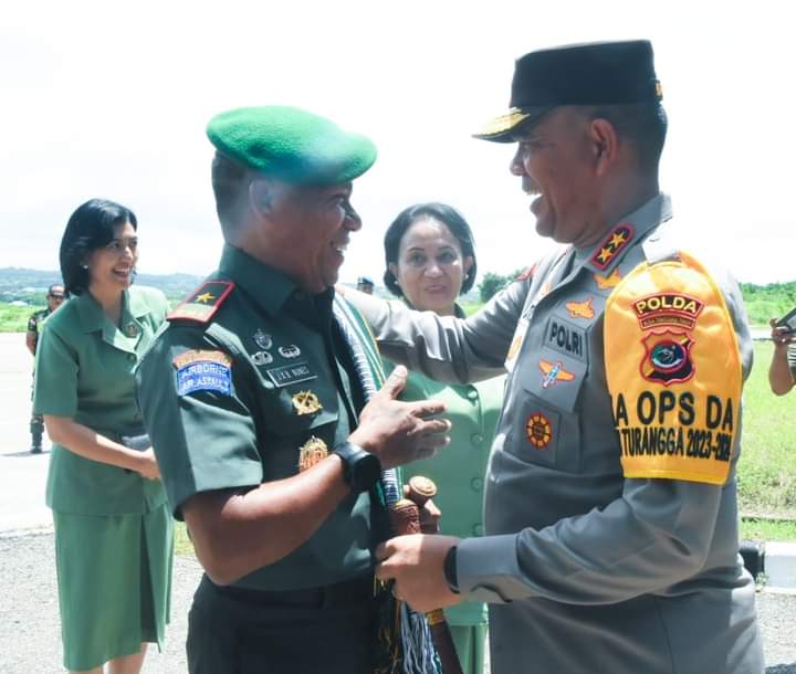 Tiba di Kupang, Danrem 161/Wira Sakti disambut Unsur Forkopimda NTT