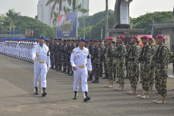 Momentum Semangat Dukung Tugas TNI AL, Dankodiklatal Hadiri HUT Ke-78 Pomal