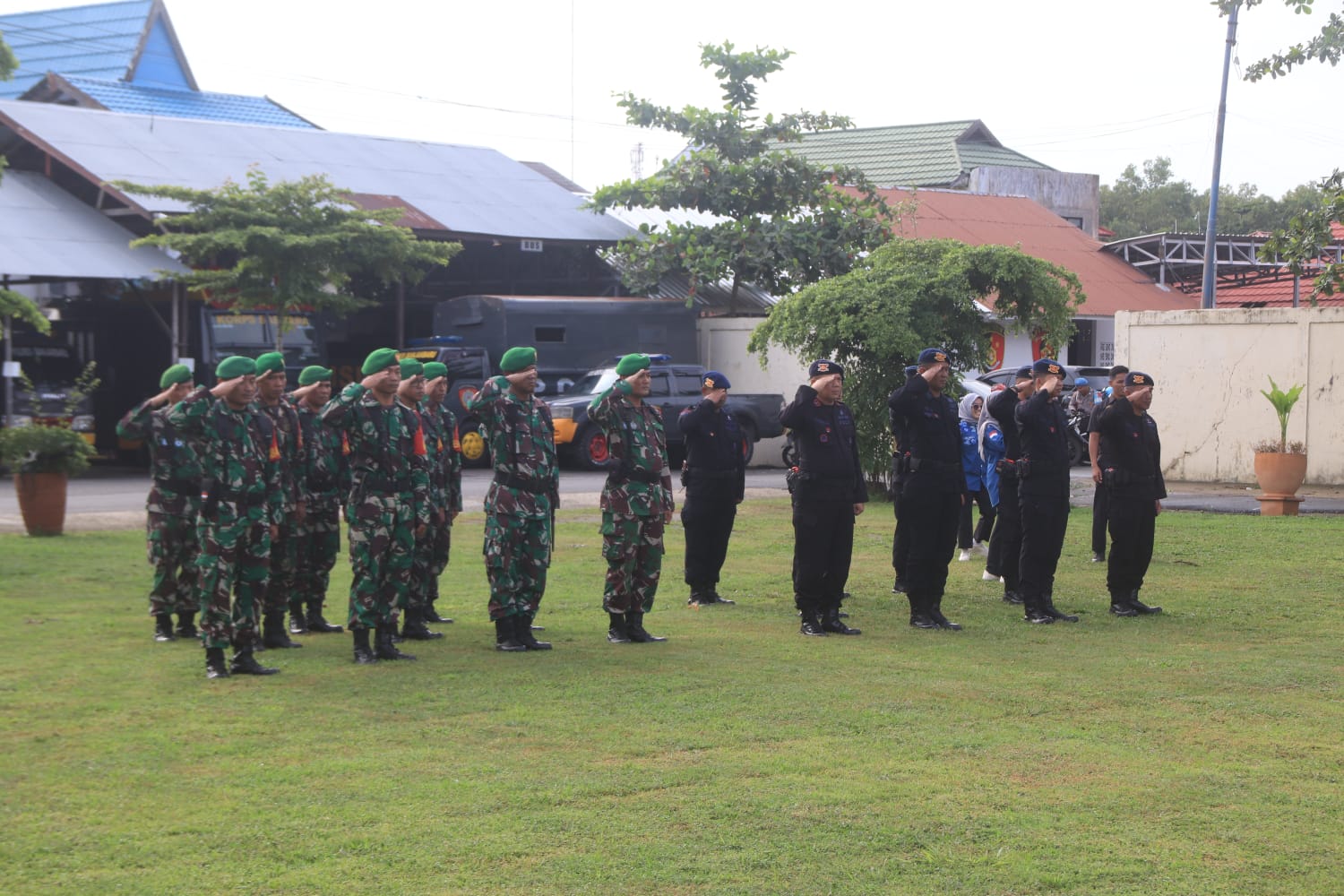 Dandim Banjar “Prajurit Siap Bersinergi Dengan Polri Amankan Pesta Demokrasi Pemilu