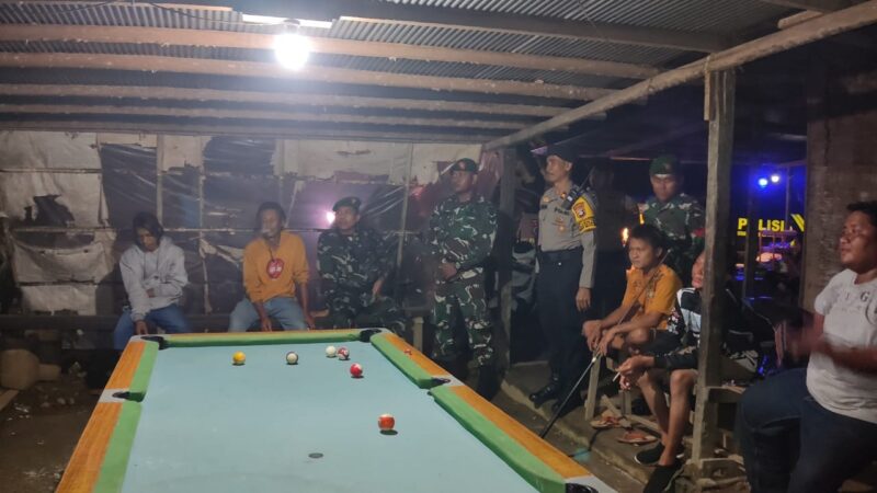 Aparat TNI-Polri dan Satpol PP HST Lakukan Patroli Gabungan, Jaga Kondusifitas Masa Tenang Pemilu 2024