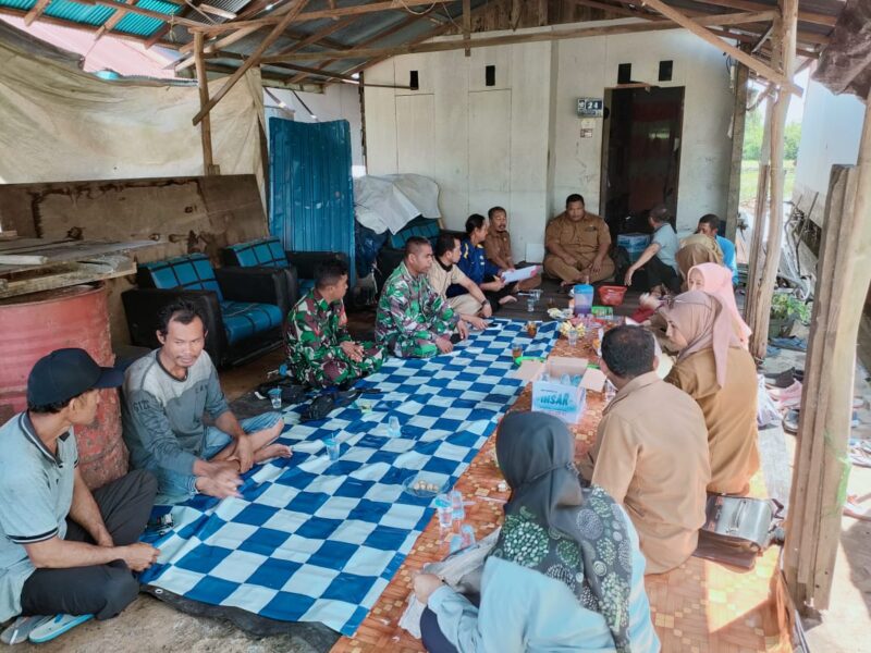 Pertemuan Danpos Membahas Giat Hanpangan Dalam Rangka TMMD Ke 119 Th 2024 Kodim 1005/Barito Kuala