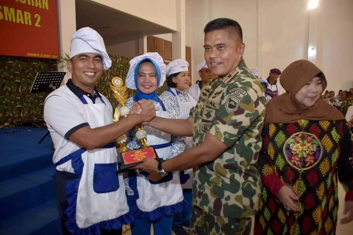 Brigif 2 Marinir Juara Lomba Memasak Antar Kolak Pasmar 2