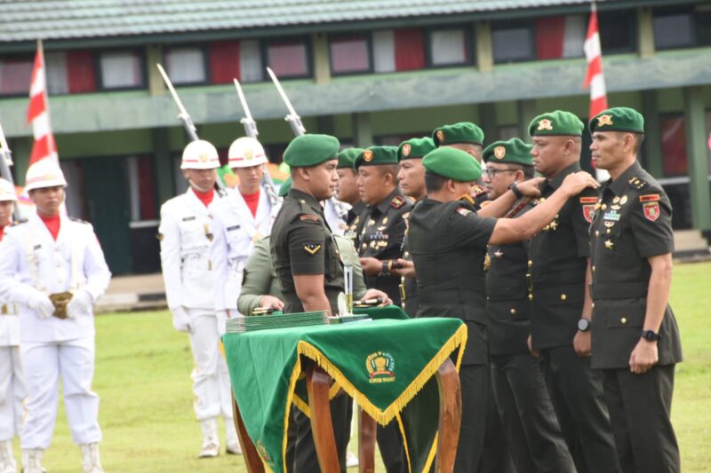 Mayor Inf Taufik Satria Nugraha Resmi Jabat Danyonif 621/Manuntung