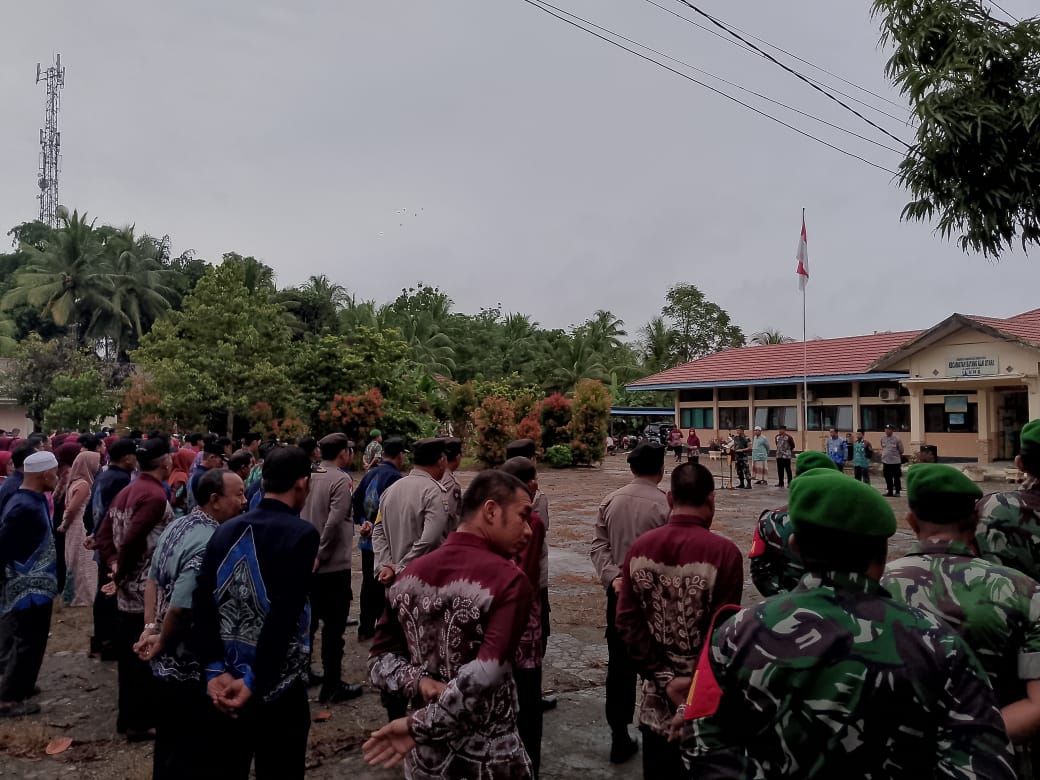 Forkompincam Batara Laksanakan Apel Gabungan Kuat Sinergitas