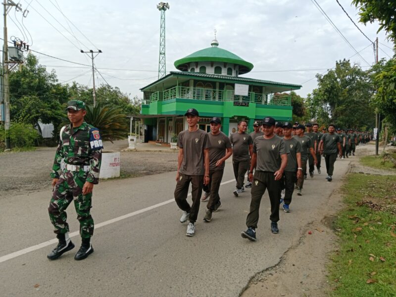 Kasdim HST, Tetap Bugar saat Puasa Dengan Berolahraga