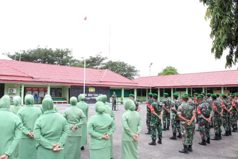 Anggota Naik Pangkat, Dandim Berikan Ucapan Selamat