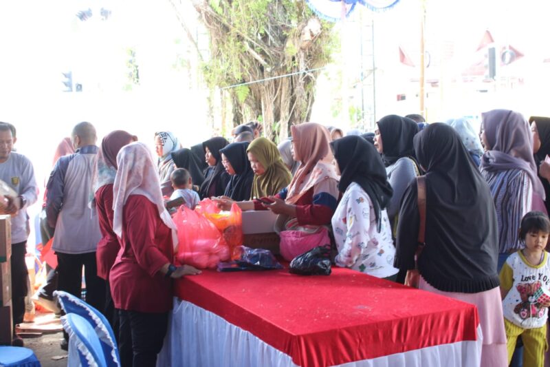 Kodim 1008/Tabalong Adakan Bazar Murah, Penuhi Kebutuhan Pokok Masyarakat