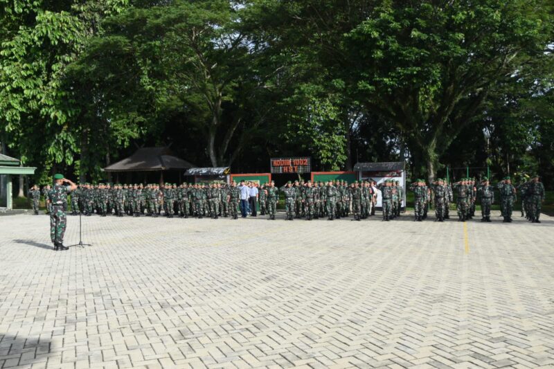 Apel Luar Biasa Dan Pelesapan Cuti Lebaran Anggota Kodim 1002/HST