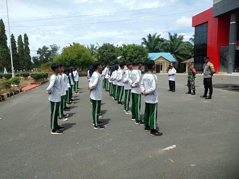 Persiapkan Sejak Dini, Personel Kodim 1009/Tla Seleksi Paskibra HUT RI Ke-79 Tingkat Kecamatan