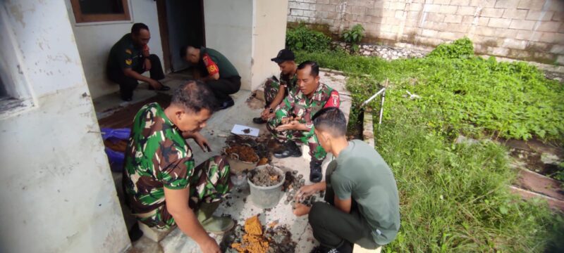 Menyatu Dengan Alam, Kodim HST Buat Seed Ball