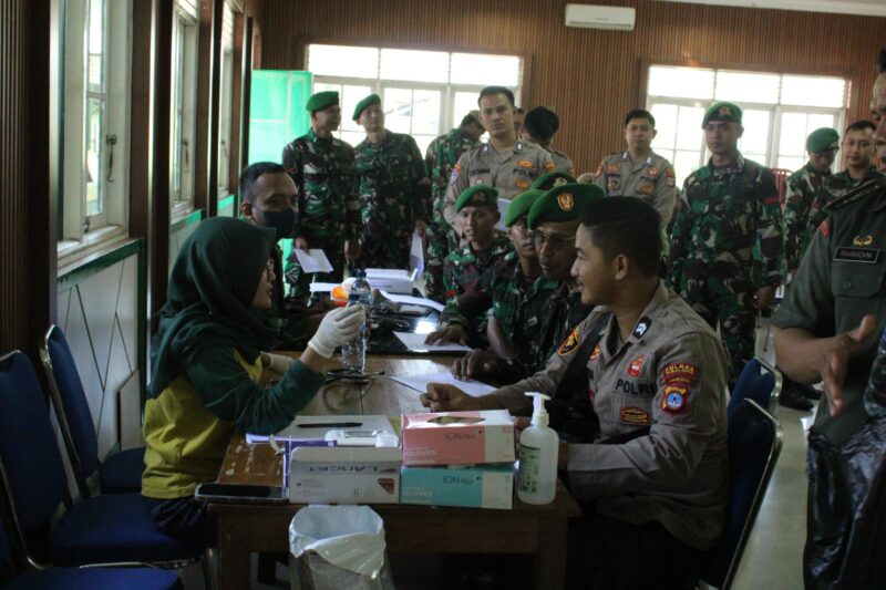 HUT Kodam VI/Mulawarman, Kodim Tabalong Gelar Aksi Kemanusiaan Donor Darah