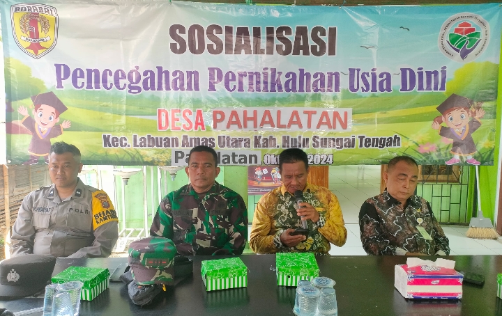 Ciptakan Generasi Muda Berkualitas, Danramil LAU Sosialisasi Pencegahan Pernikahan Usia Dini