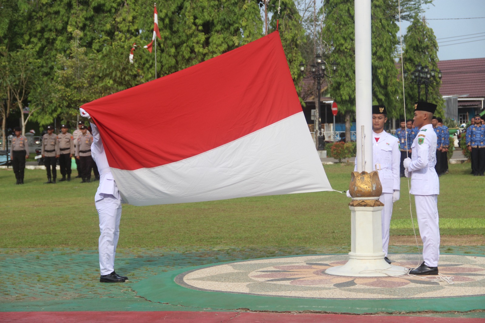 Komandan Kodim 1008/Tabalong Hadiri Upacara Peringatan Hari Sumpah Pemuda Ke-96