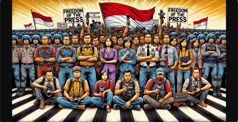 Menolak Upaya Kriminalisasi dan Intervensi Terhadap Kebebasan Pers
