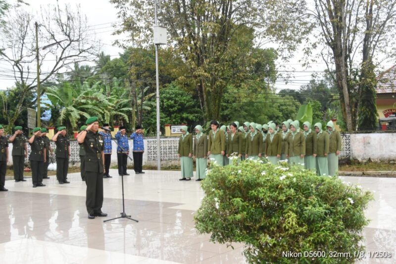 Peringati Hari Juang TNI AD, Kodim 1002/HST Ziarah Rombongan