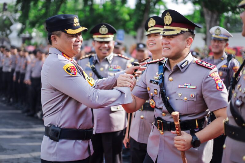 Pisah Sambut Anggota Polrestabes Surabaya: Kombes Pol Luthfie Sulistiawan Hadirkan Semangat Segar