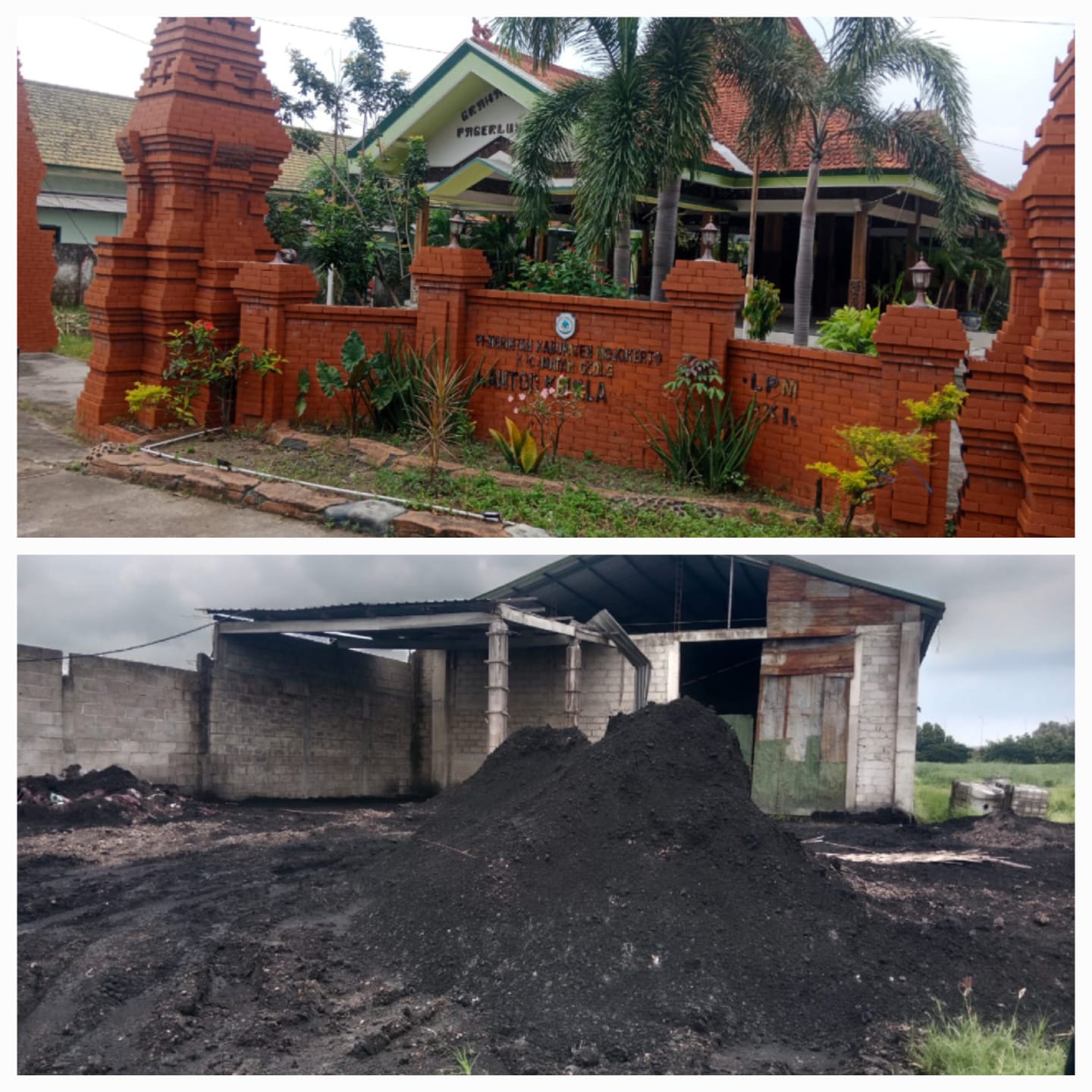 Hampir Sebulan Lebih Ada Tumpukan Limbah, Kepala Desa Pagerluyung Seolah Tutup Mata