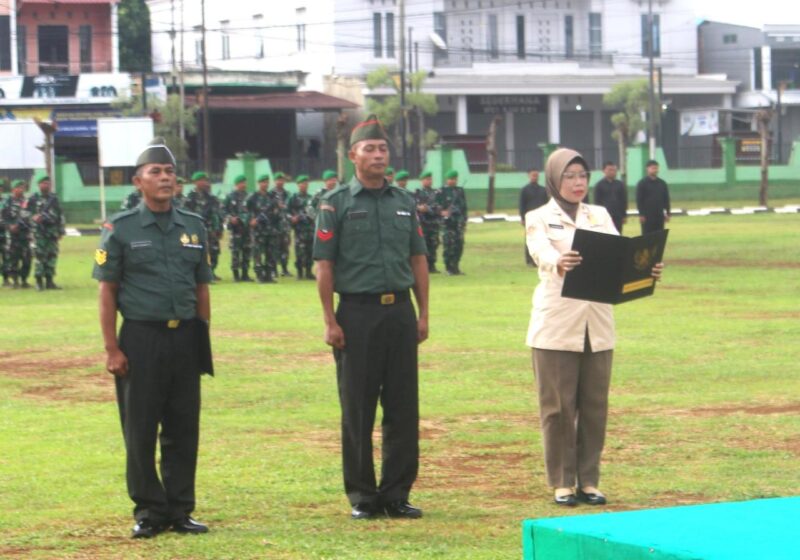 Dandim 1009/Tanah Laut Bacakan Amanat Kepala Staf Angkatan Darat Pada Upacara 17an Bulan Februari 2025