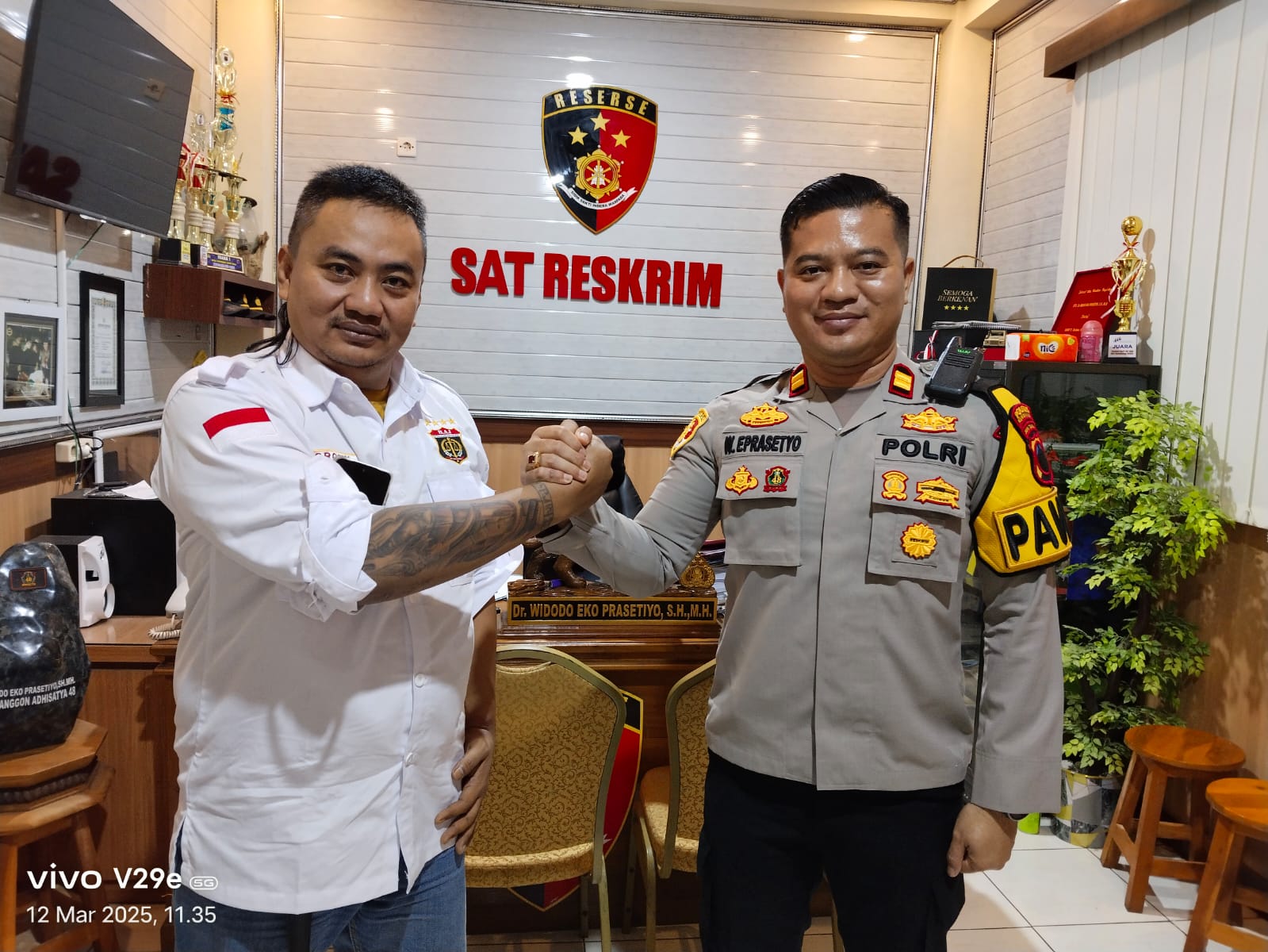 Surat Kabar Bentuknya BAI Di Rembang Ketua BAI DPC Rembang Silaturahmi Ke Polres Rembang