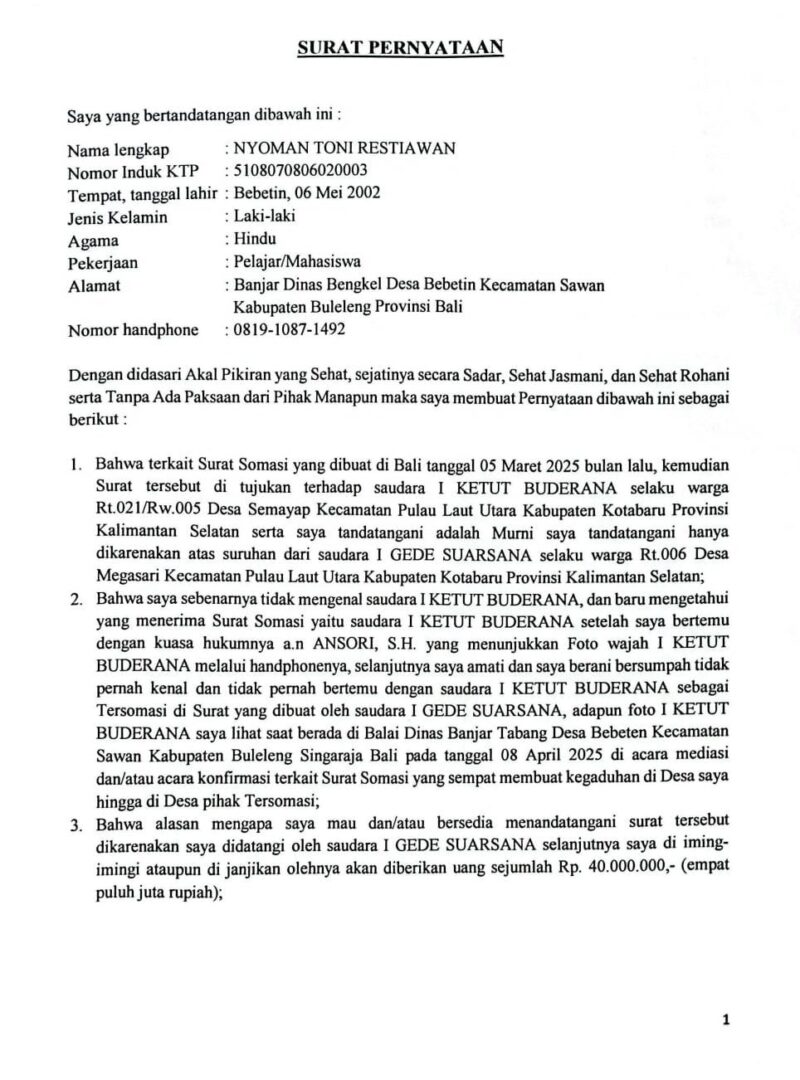 Ansori,S.H. : Aneh, Klien Saya Bukan Hanya Difitnah Oleh Orang Hidup Tapi Juga Yang Mati