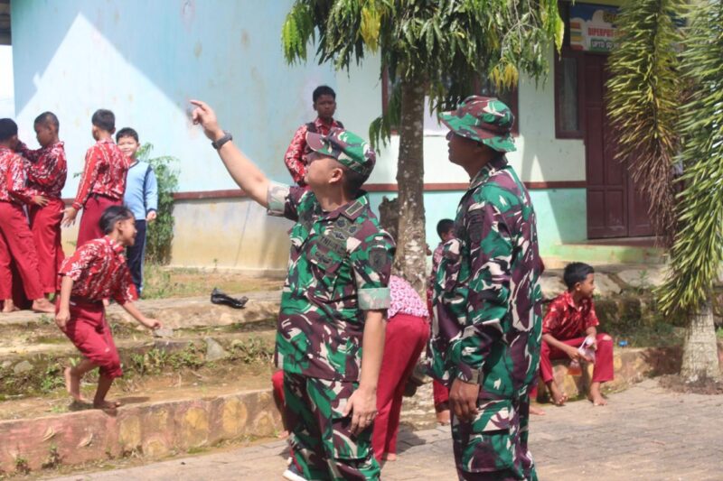 Dandim 1009/Tla Beserta Jajaran Melaksanakan Tinjau Medan Sasaran Kegiatan TNI Manunggal Membangun Desa Ke-123