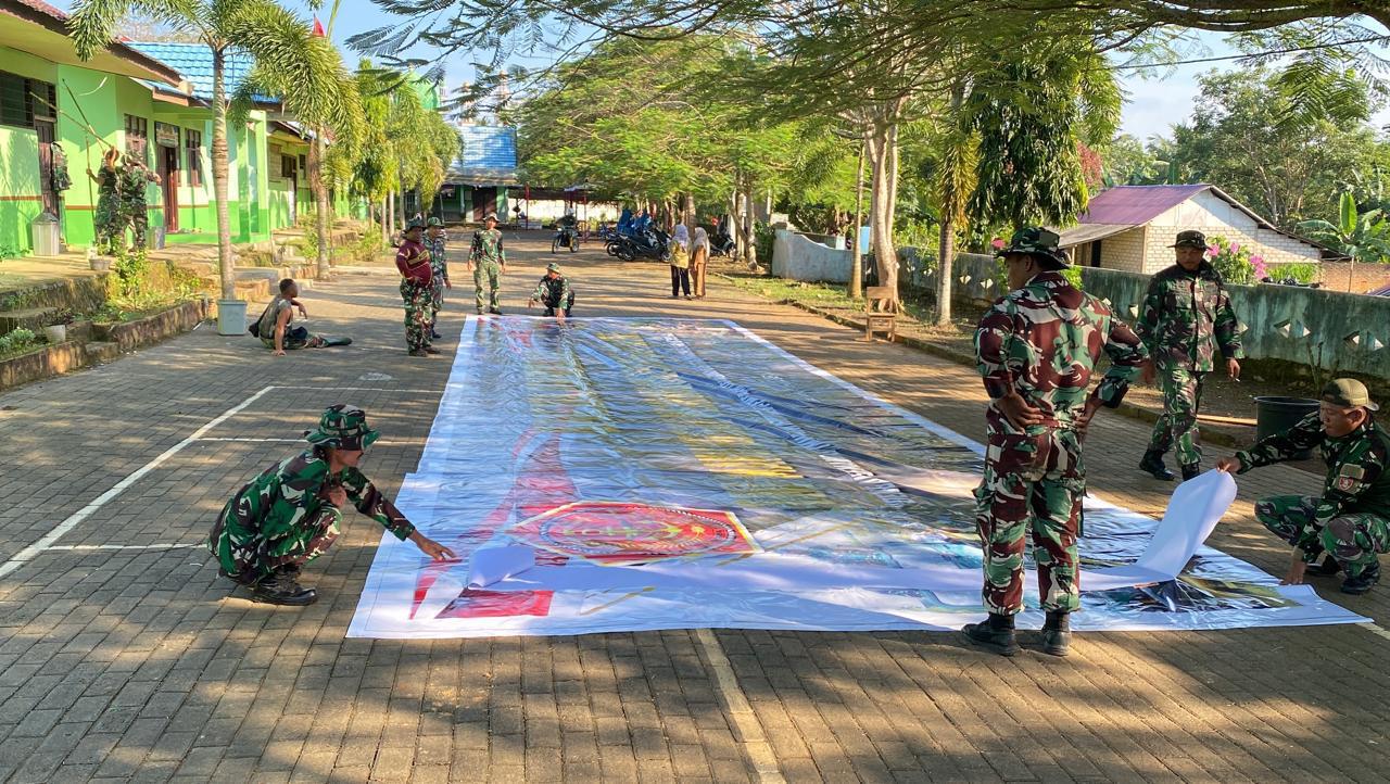 Penyelenggaraan Upacara Pembukaan TMMD Ke-124 Kodim 1009/Tanah Laut Siap Dilaksanakan