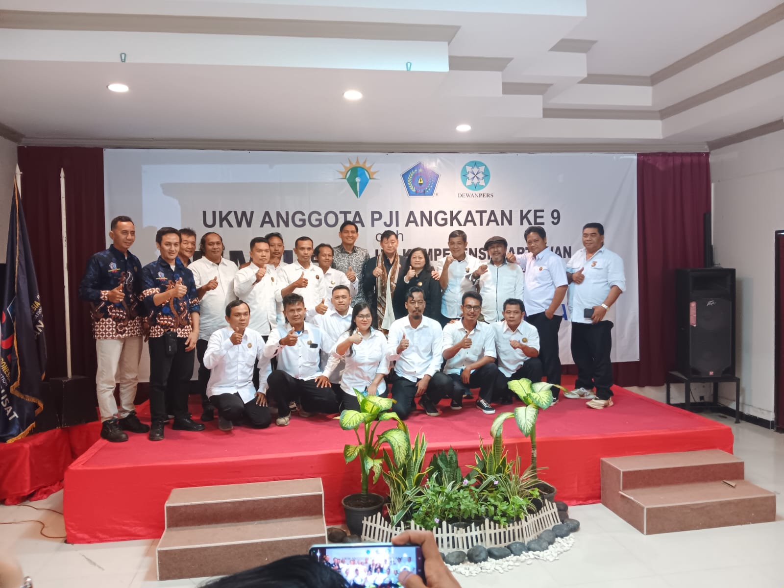 Bupati Indramayu Lucky Hakim, resmikan UKW Anggota PJI ke-9