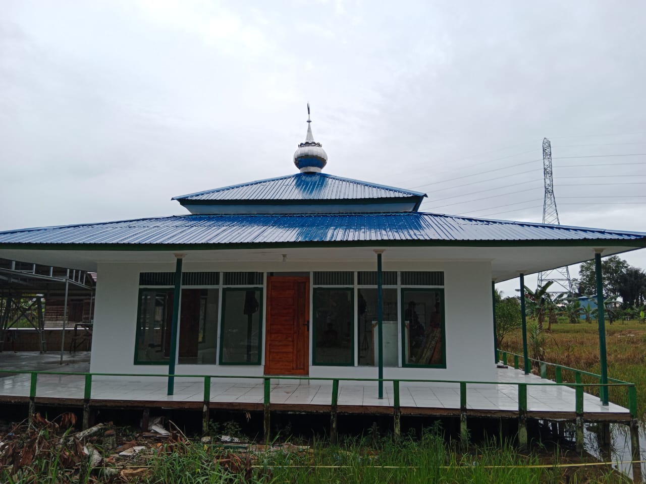 Rehab Langgar Darussalam di Pengambau Hilir Luar Tuntas, Siap Diserahkan ke Masyarakat dalam Program TMMD ke-124 Kodim 1002/HST