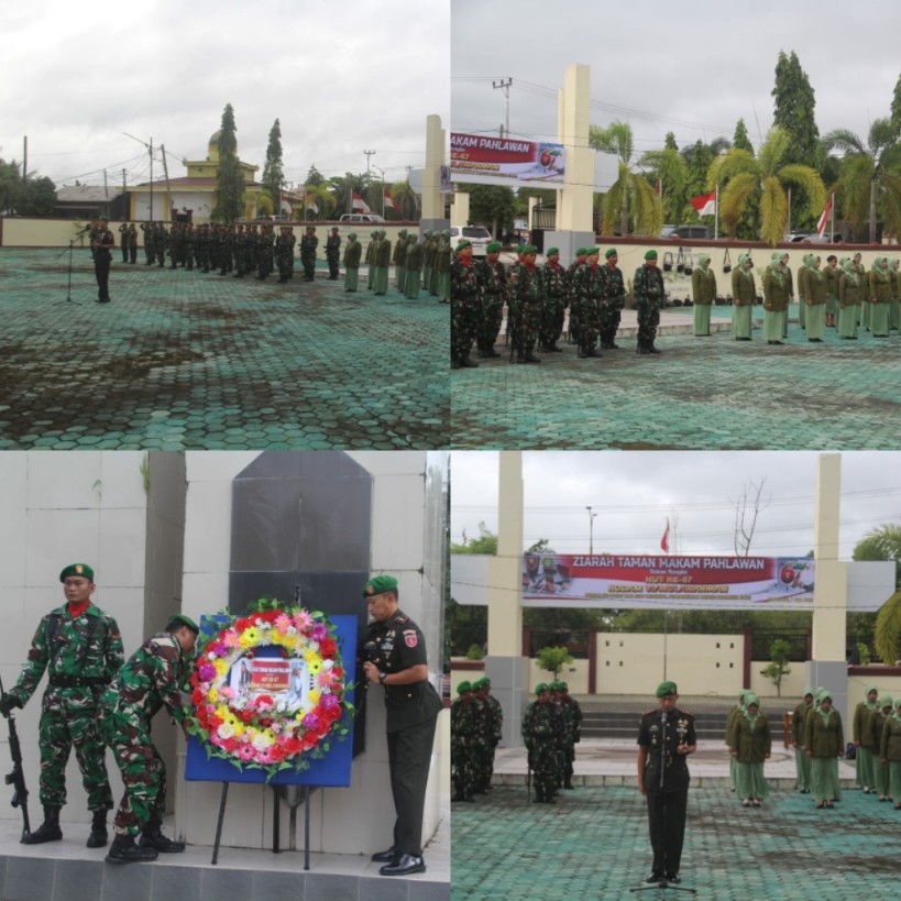 Ziarah Rombongan, Kodim 1008 Tabalong Mengingat Perjuangan, Menguatkan Nasionalisme