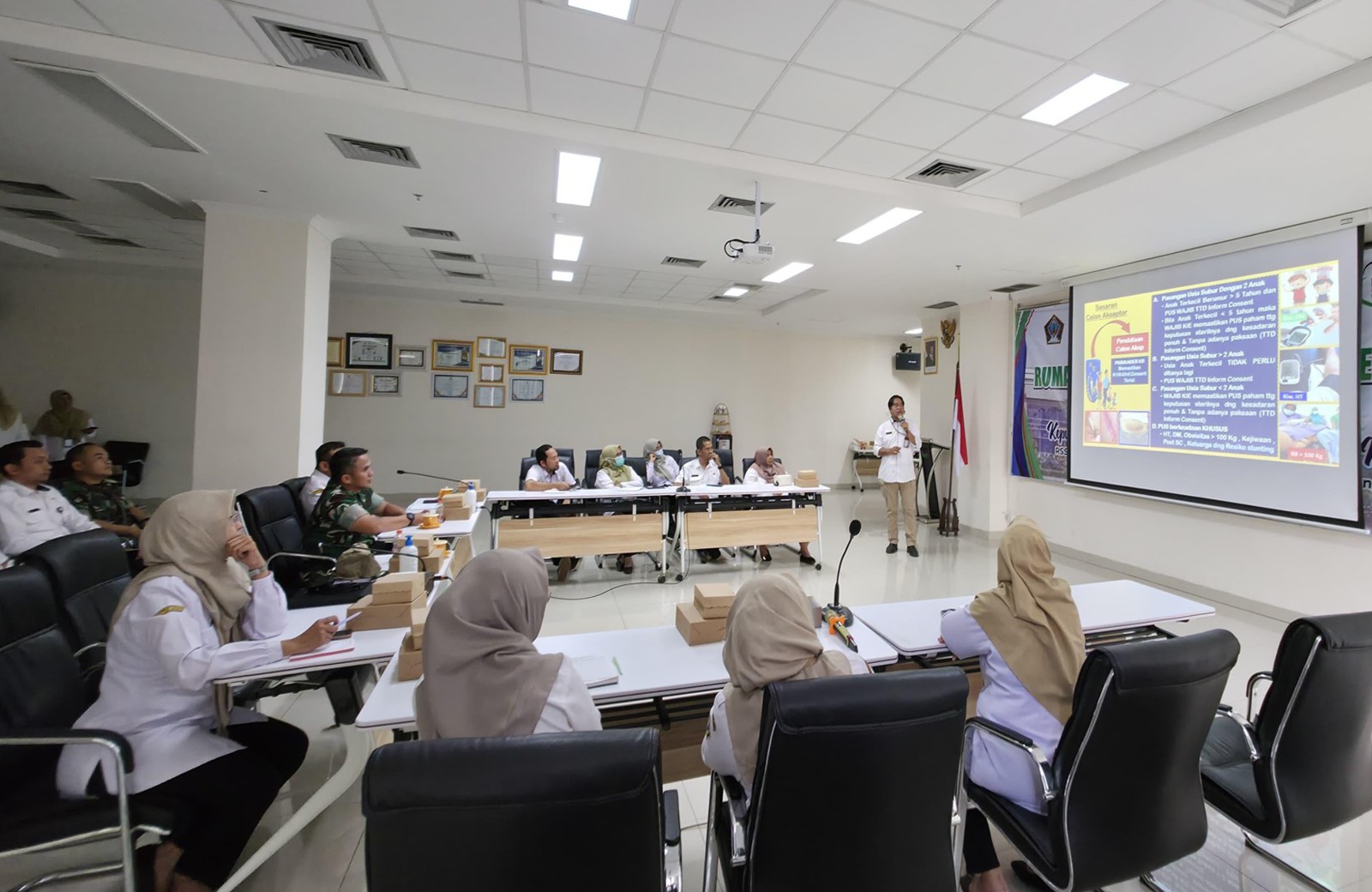 Rakor Program, Keluarga Berencana Kodim 0808 Dukung Peningkatan Kualitas Sumber Daya Manusia Di Wilayah Blitar