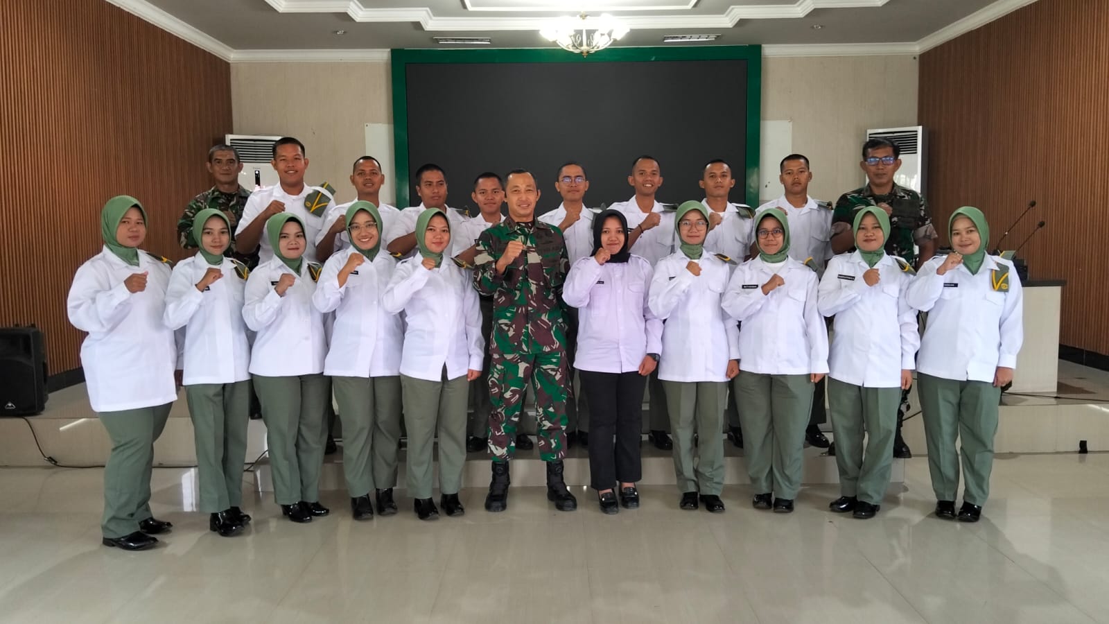 Dandim 1008/Tabalong Sambut Hangat 19 Anggota Komcad SPPI Batch-3 Tahun 2025