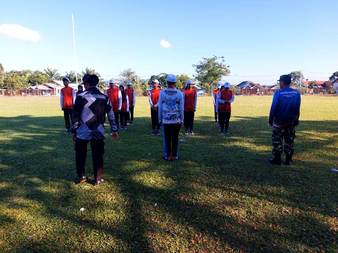 Jelang Agustus Babinsa Jajaran Kodim 1009/Tla Mulai Siapkan Pasukan Pengibar Bendera Tingkat Kecamatan