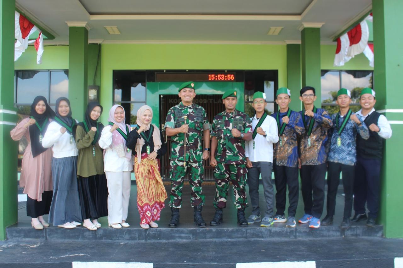 Jaga Silaturrahmi Dan Komunikasi Yang Baik Pesan Dandim 1009/Tanah Laut Saat Audiensi Pengurus HMI Tanah Laut