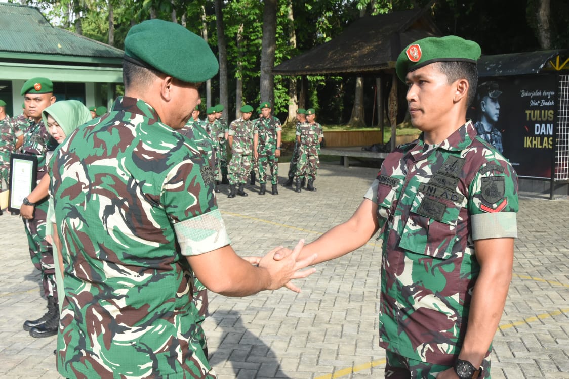 Korp Raport Kodim 1002/HST, Momentum Penghormatan dan Kebanggaan Prajurit