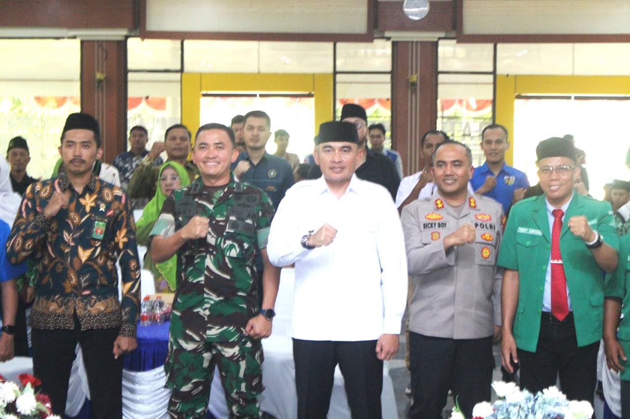 Dandim 1009/Tanah Laut Hadiri Pelantikan Pengurus PC GP Ansor Kabupaten Tanah Laut