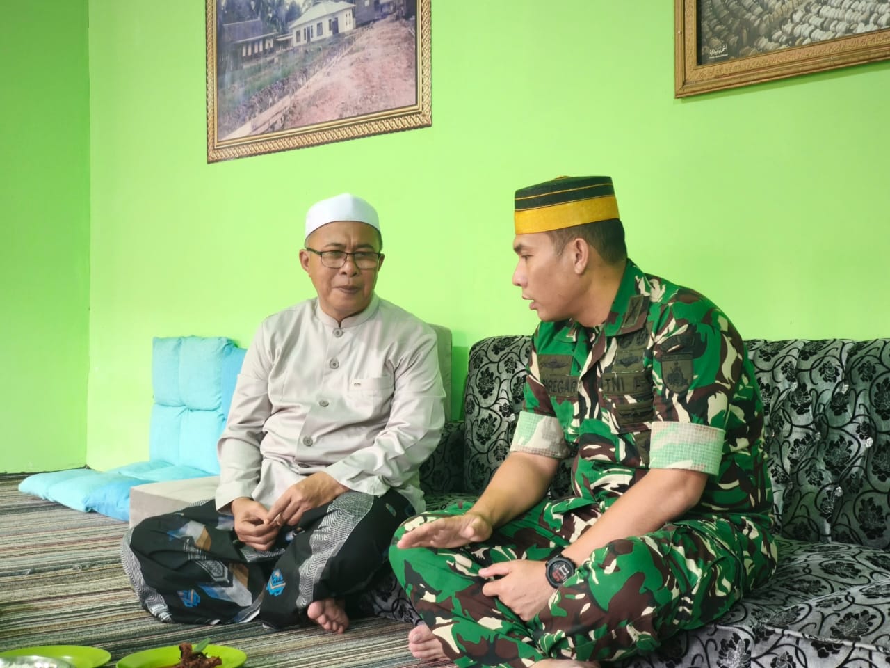 Pererat Sinergi, Dandim 1002 HST Bersama Bang Jeck Kunjungi Ponpes Nurul Muhibbin