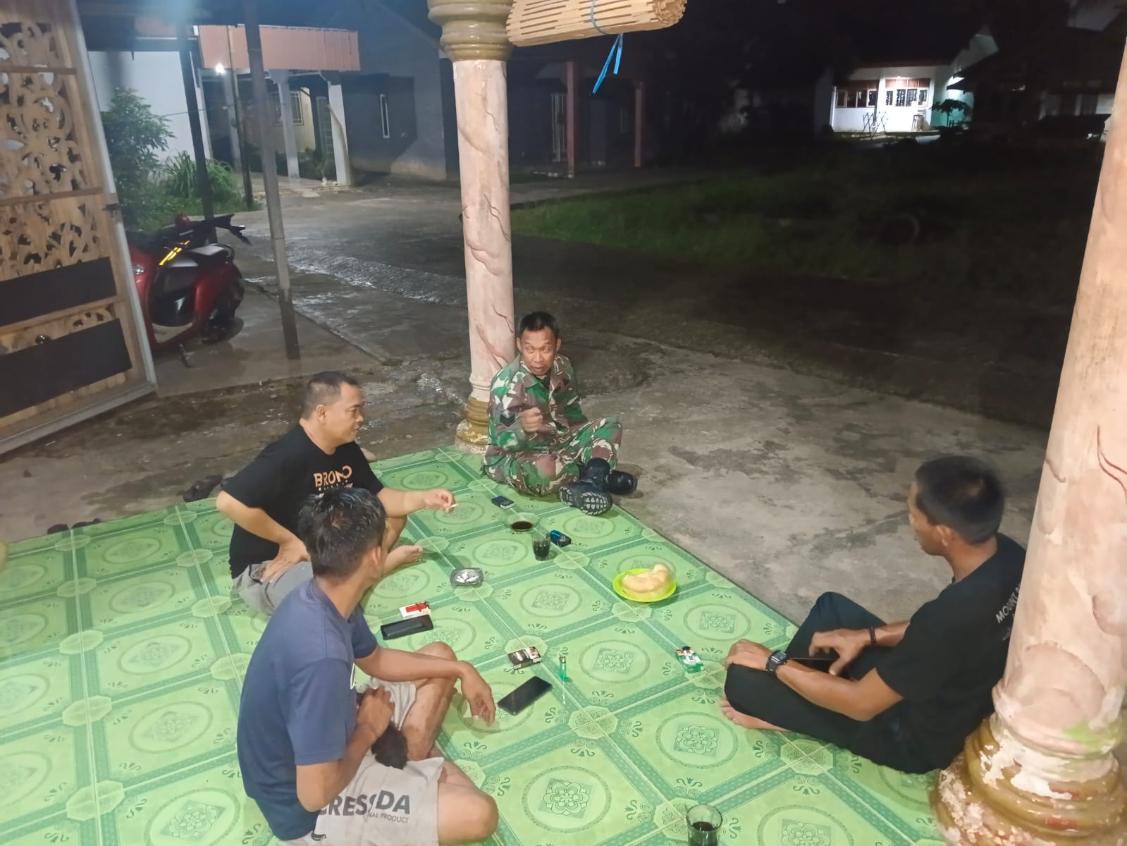 Babinsa Koramil 1008-03/Tanjung Patroli Wilayah, Wujud Kehadiran TNI untuk Rakyat