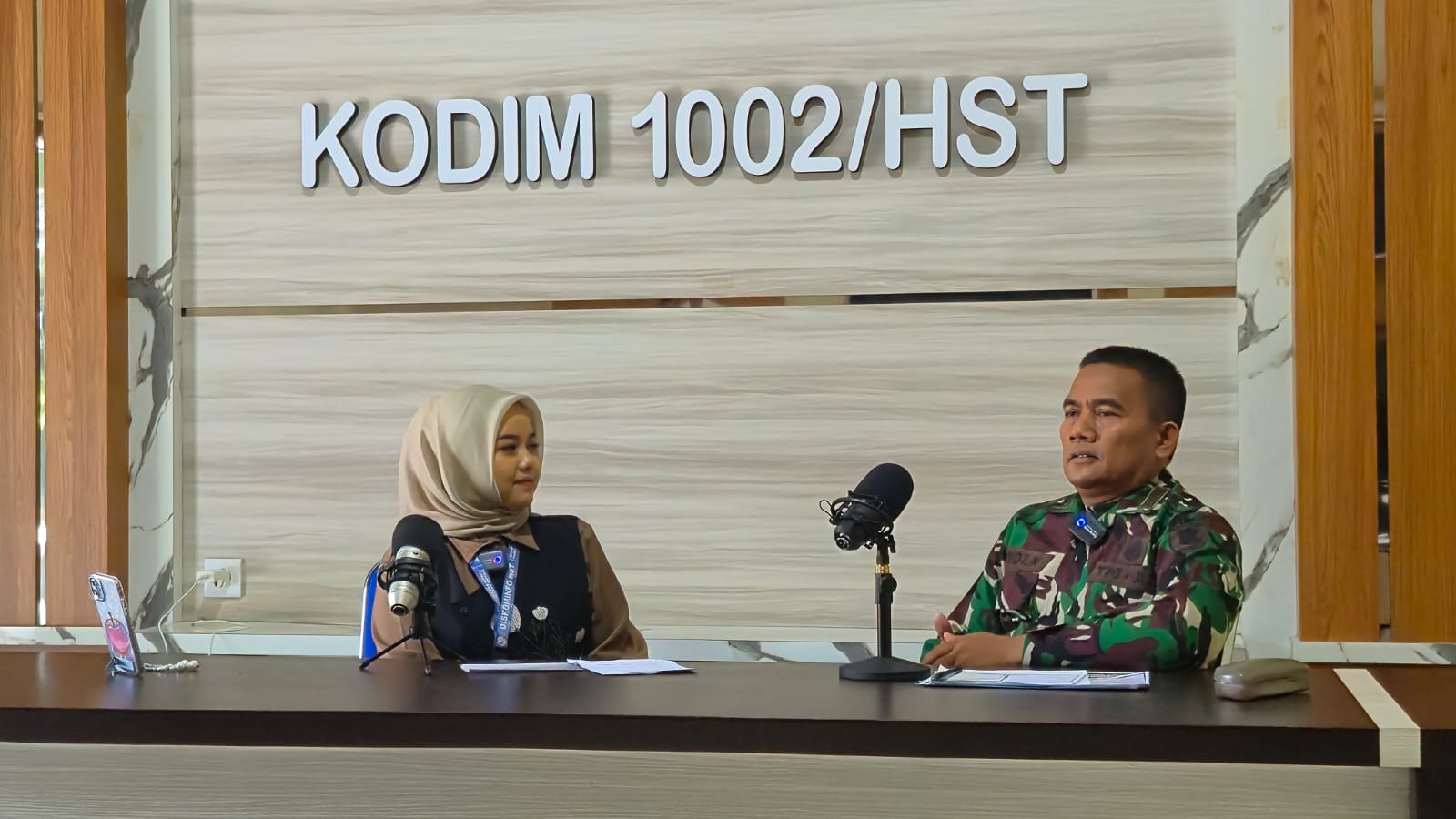 Podcast Kodim 1002/HST Beri Informasi Resmi, Rekrutmen TNI 2025
