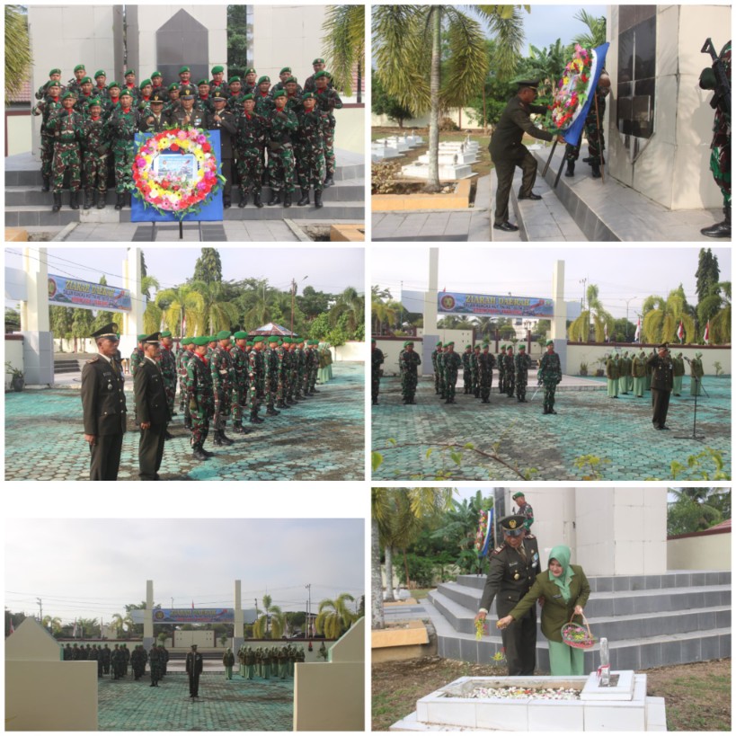 Mengenang Jasa Pahlawan, Kodim 1008/Tabalong Ziarah ke TMP di HUT TNI ke-80