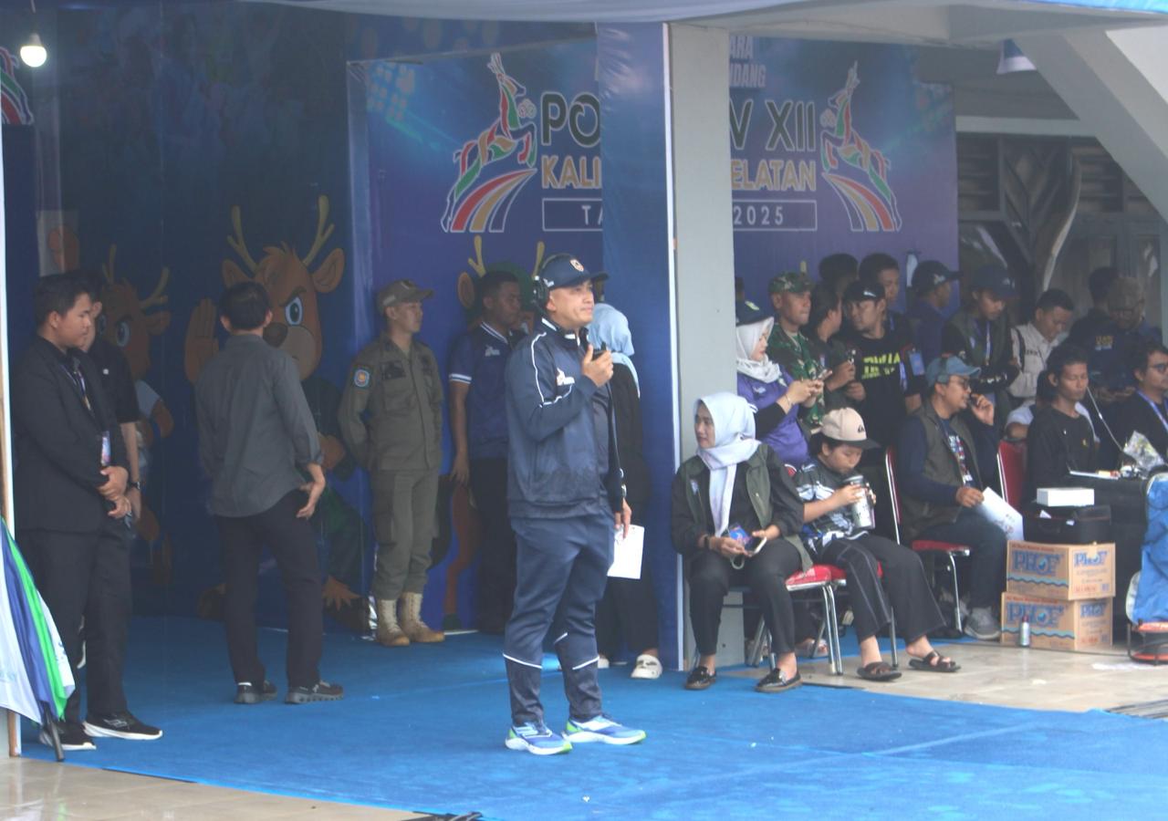 Sukseskan Pembukaan Porprov XII Kalimantan Selatan Di Tanah Laut Personel Kodim 1009/Tla Bantu Panitia
