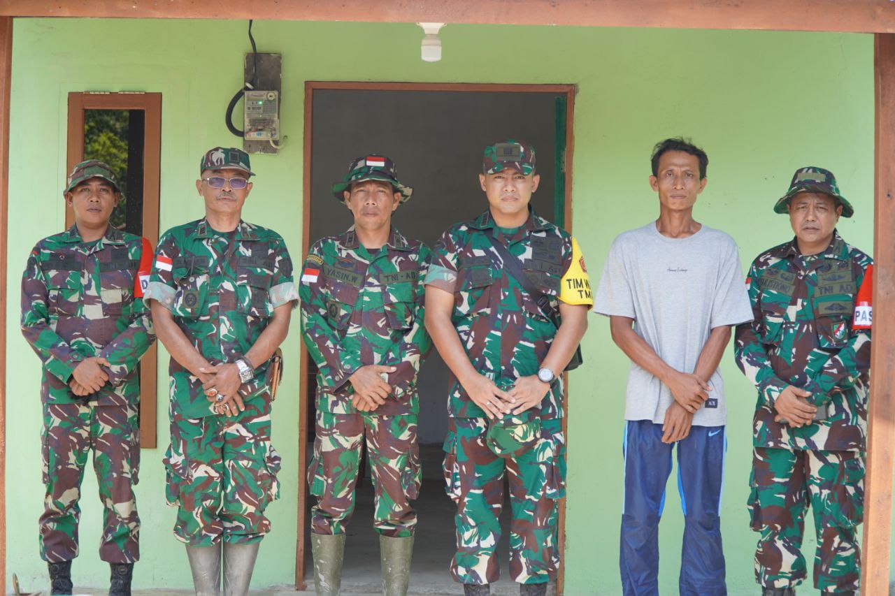 Rampung 90 Persen, Tim Wasev Sterad Berikan Apresiasi Kepada Satgas TMMD ke-126 Kodim 1208/Sambas