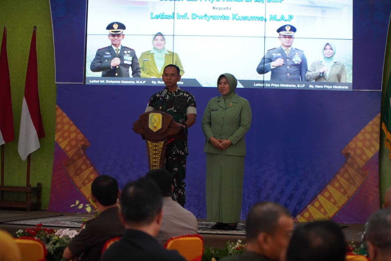 Komandan Kodim 1208/Sambas Berganti Pemda Kabupaten Sambas Gelar Acara Pisah Sambut